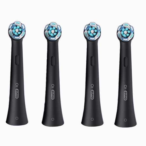 фото Насадки для зубной щетки io rb ultimate clean black, 4 шт oral-b