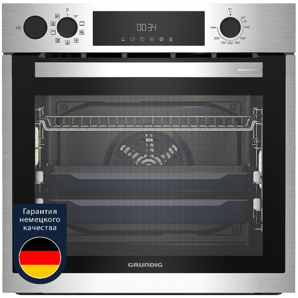 фото Электрический духовой шкаф gebd11300x grundig