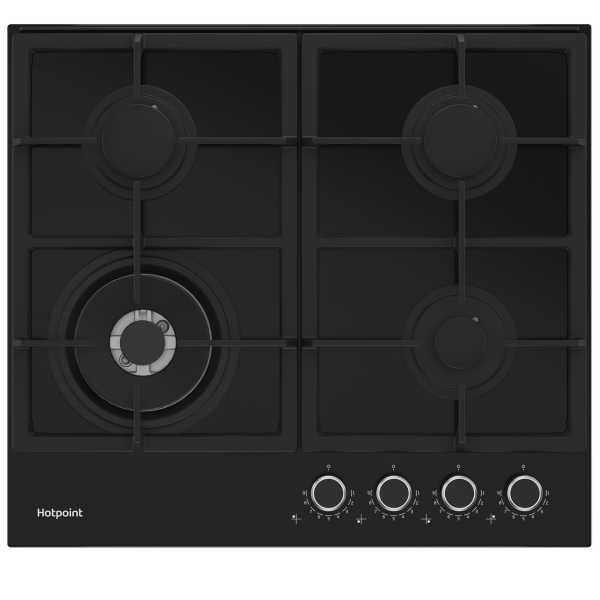 фото Газовая варочная панель hgs 62f/bk hotpoint