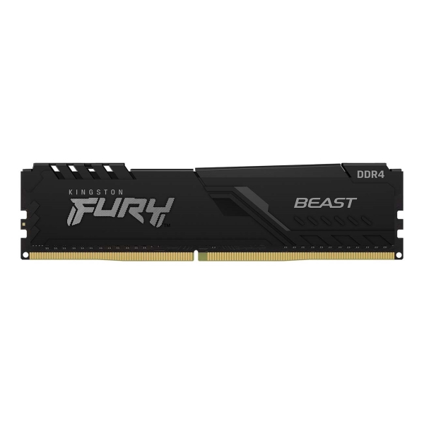 фото Оперативная память fury beast ddr4 4gb (kf426c16bb/4) kingston