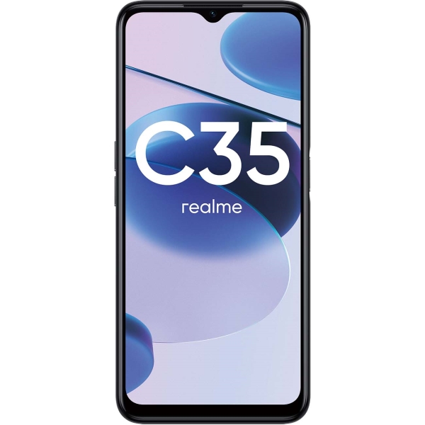 фото Смартфон c35 4+128gb glowing black (rmx3511) realme