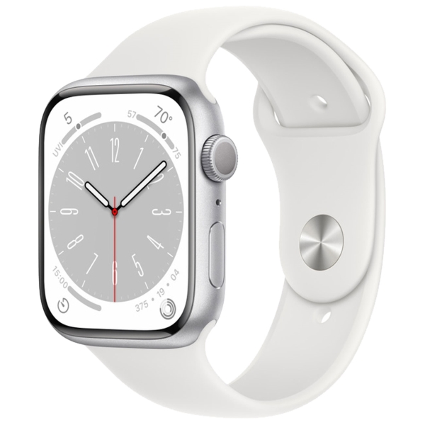 фото Смарт-часы watch series 8 gps 41mm silver aluminium/white (mp6k3) apple