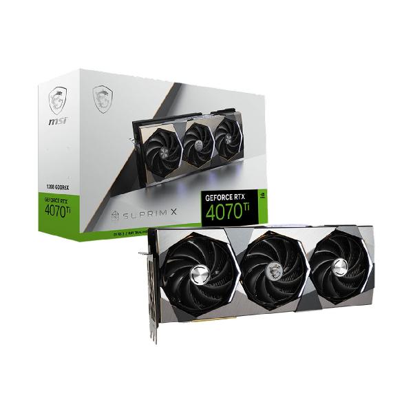 фото Видеокарта geforce rtx 4070 ti suprim x 12g msi