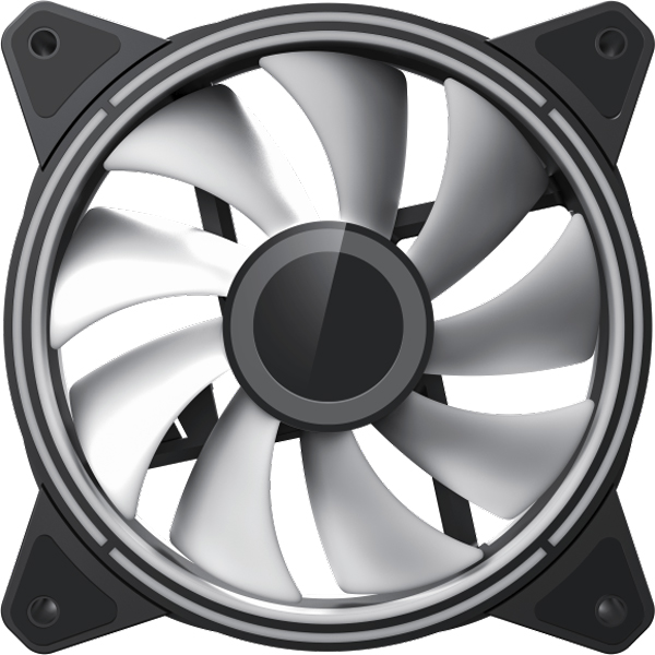 фото Вентилятор для компьютера fn-12rainbow-q-infinity gamemax