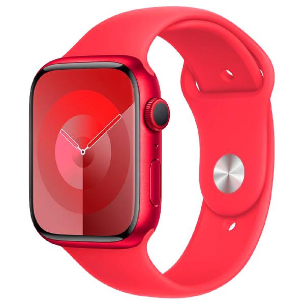 фото Смарт-часы watch series 9 gps 41mm (product)red aluminium case with (product)red sport band s/m apple