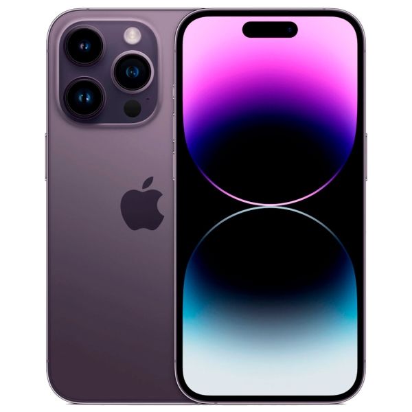 фото Восстановленный смартфон iphone 14 pro 256gb dual sim насыщенный фиолетовый, хороший (без rustore) apple