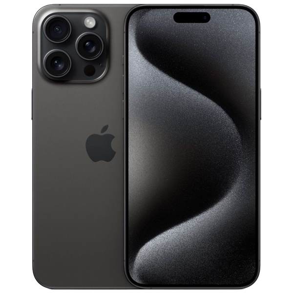 фото Восстановленный смартфон iphone 15 pro max 256gb nanosim/esim черный титан, хороший (без rustore) apple