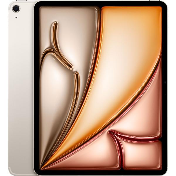 фото Планшет ipad air 13 wi-fi+cellular 128gb starlight (mv6t3) apple