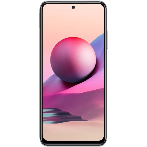 фото Восстановленный смартфон redmi note 10s 6/64gb white, хороший xiaomi