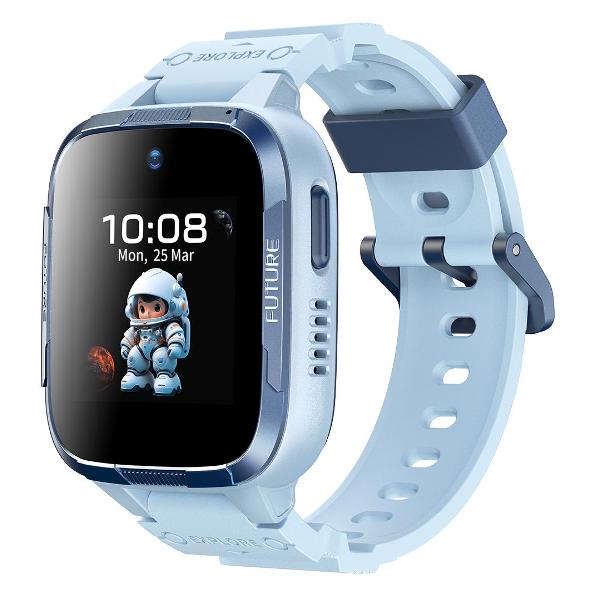 фото Восстановленные часы с gps трекером кids wаtch рlus light blue, хороший honor choice