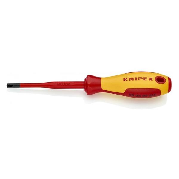 фото Отвертка диэлектрическая plusminus pozidriv 212mm (kn-982502sls) knipex