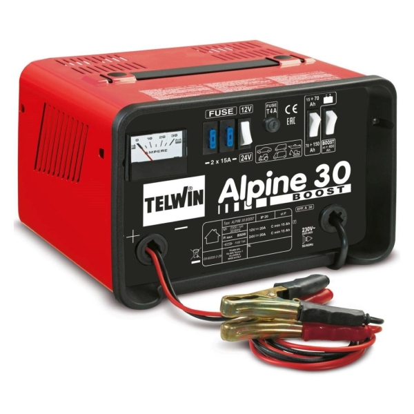 фото Зарядное устройство alpine 30 boost 12-24v telwin