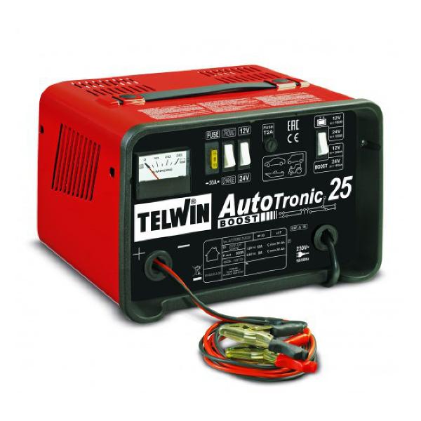фото Зарядное устройство для аккумулятора autotronic 25 boost 12v/24v telwin