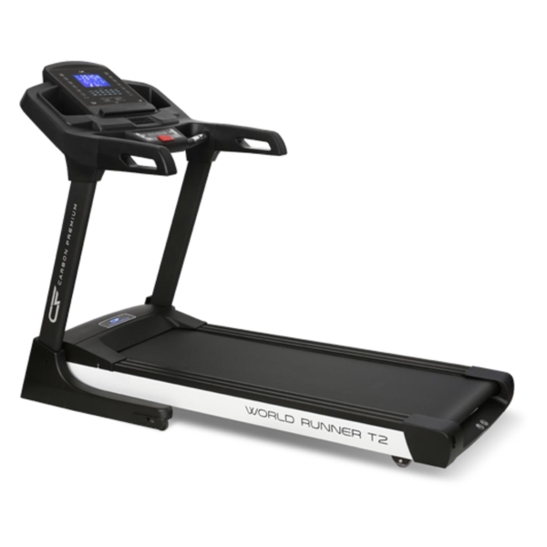 фото Беговая дорожка premium world runner t2 carbon-fitness