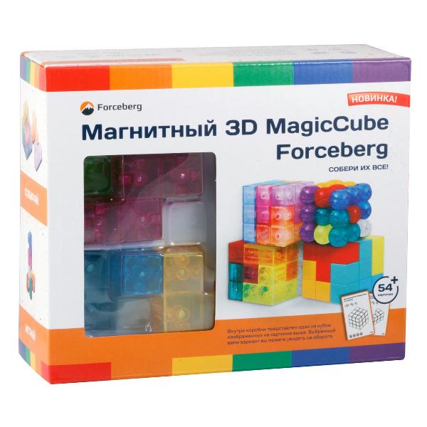 фото Магнитный конструктор 3d magnet cube (9-4820001) forceberg