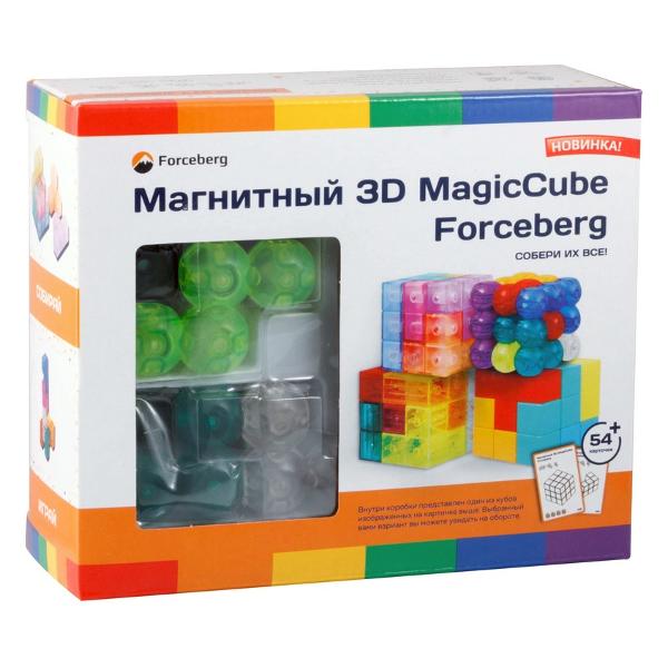 фото Магнитный конструктор 3d magnet cube (9-4820013) forceberg