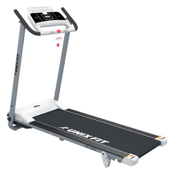 фото Беговая дорожка st-560e white unixfit