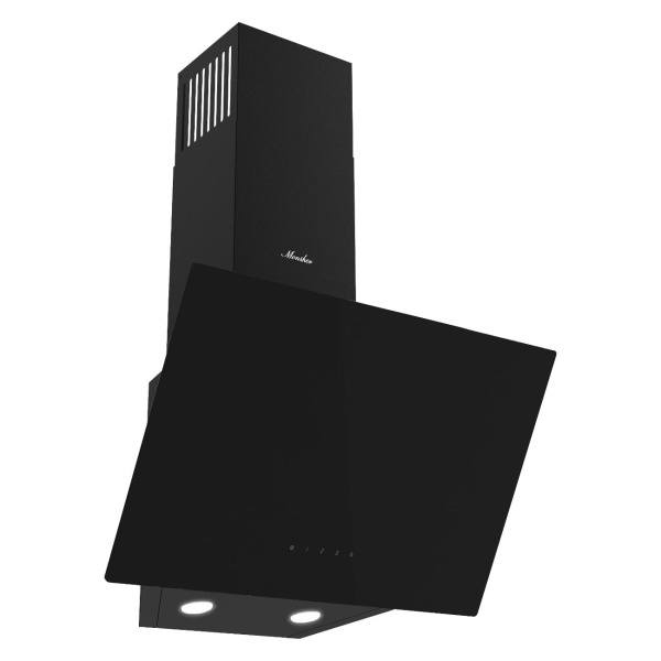 фото Наклонная вытяжка nova 60 noir monsher