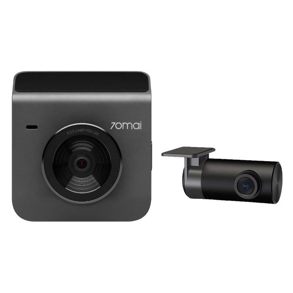фото Автомобильный видеорегистратор a400-1 dash cam, 2 камеры grey 70mai
