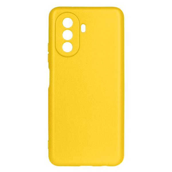 фото Чехол для huawei nova y70 yellow (hwcase-109) df