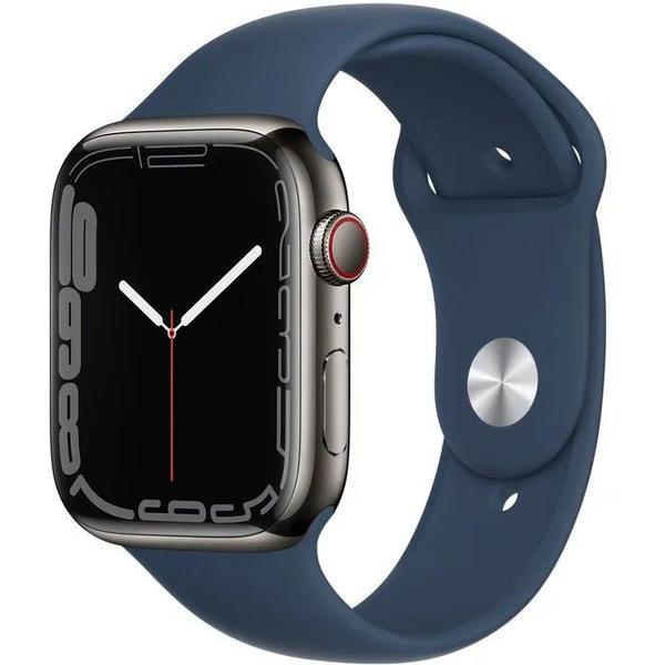 фото Смарт-часы watch series 7 45mm blue (mkn83) apple