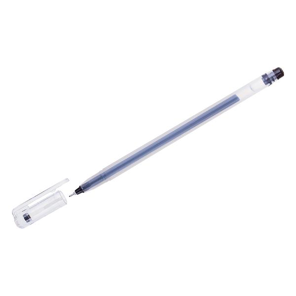 фото Набор гелевых ручек multi jell mtj-500b, игольчатый наконечник, 0,2 мм, черные, 12 шт (207946) crown