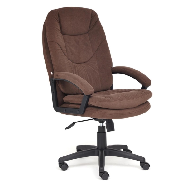 фото Кресло comfort lt, флок, коричневое (13770) tetchair