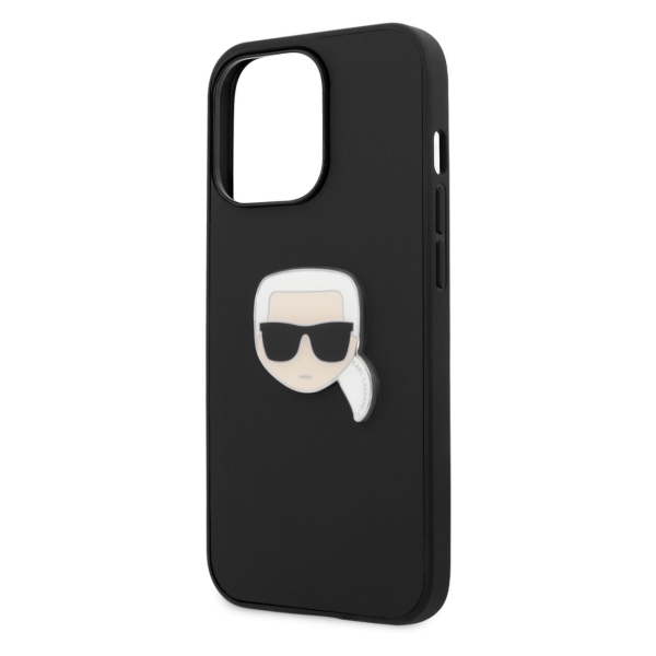 фото Чехол для iphone 13 pro max karl's head hard black (klhcp13xpkmk) karl-lagerfeld