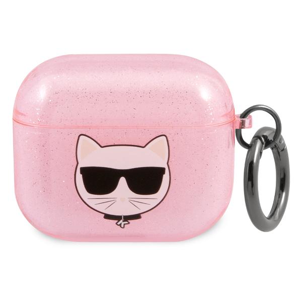 фото Чехол для apple airpods 3 pink (kla3uchgp) karl-lagerfeld