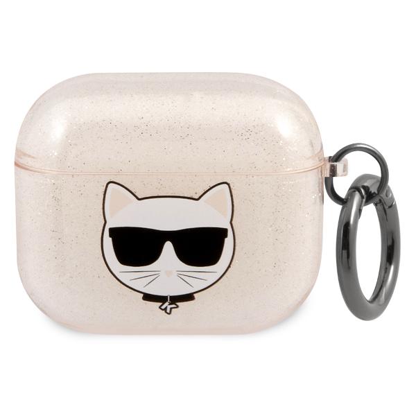 фото Чехол для apple airpods 3 gold (kla3uchgd) karl-lagerfeld