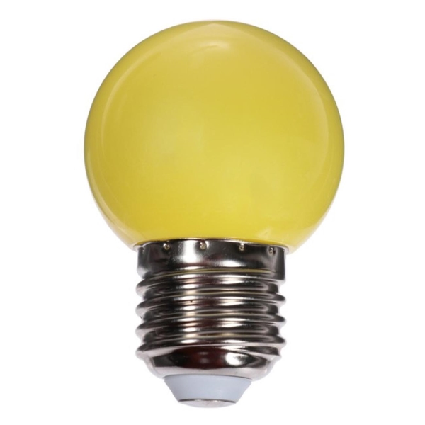 фото Светодиодные лампы для белт-лайта led-20, e27, 1,5 вт, 45lm, ip65, 20 шт yellow luazon-lighting