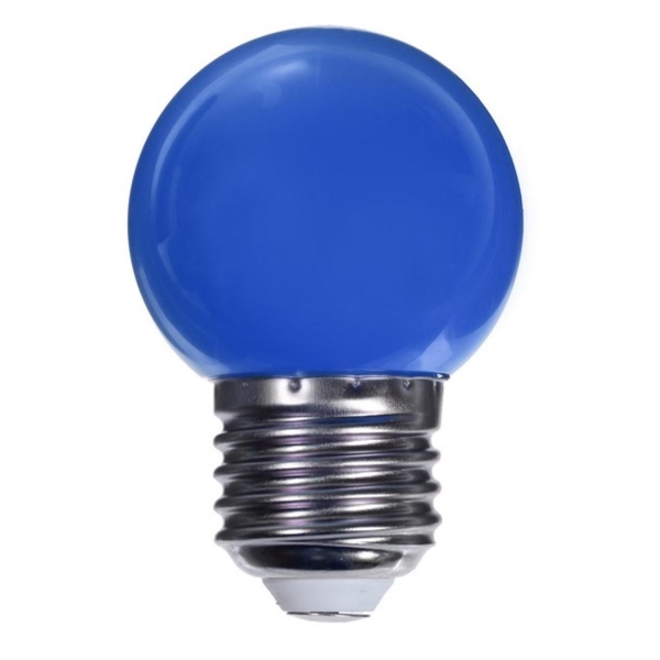 фото Светодиодные лампы для белт-лайта led-20, e27, 1,5 вт, 45lm, ip65, 20 шт blue luazon-lighting