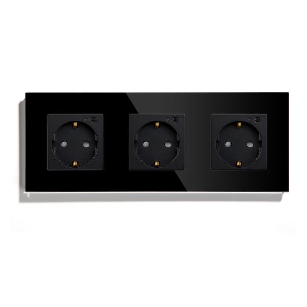 фото Умная розетка powerswitch-w3-b black sibling