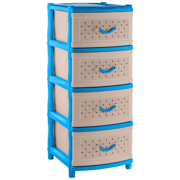 фото Комод 4 ящика (эп 805132) элластик-пласт