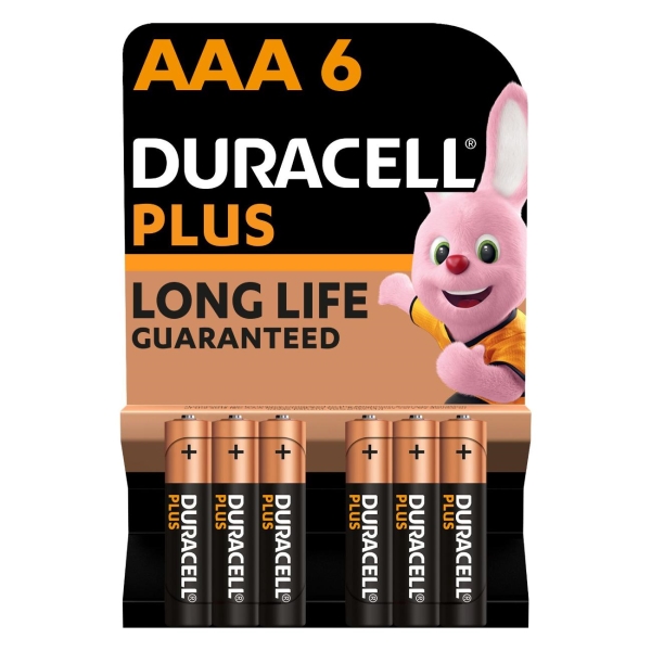 фото Батарейки lr03 (aaa), 6 шт duracell
