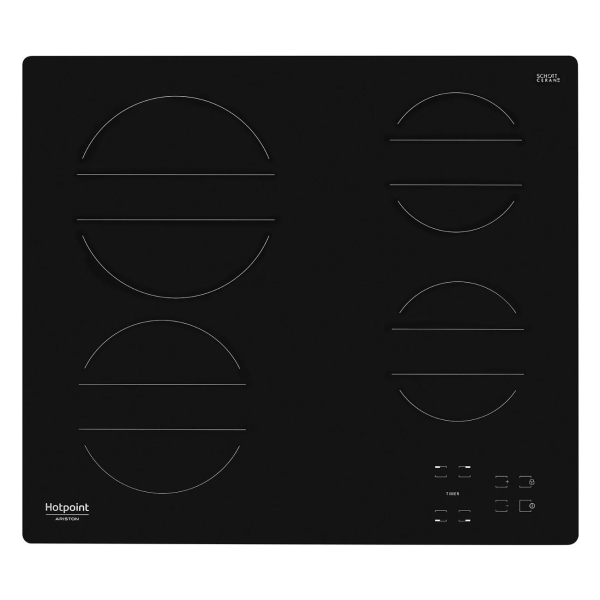 фото Электрическая варочная панель hr 622 c hotpoint-ariston