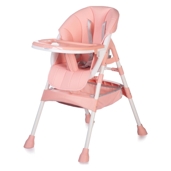 фото Стульчик для кормления pancake light pink babyhit