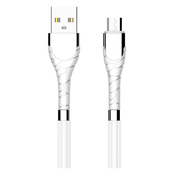 фото Кабель ls511, usb/microusb, 1m white (ld_b4482) ldnio