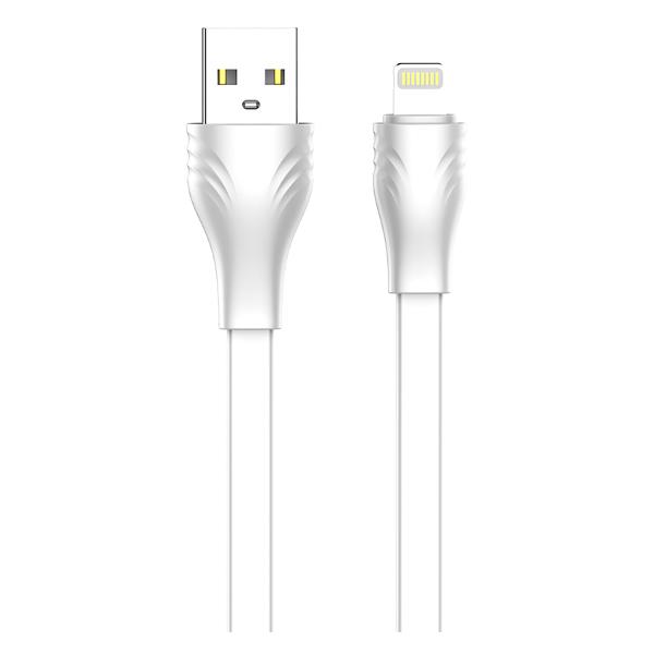 фото Кабель usb - usb-c, 20 см, белый (ls550) ldnio