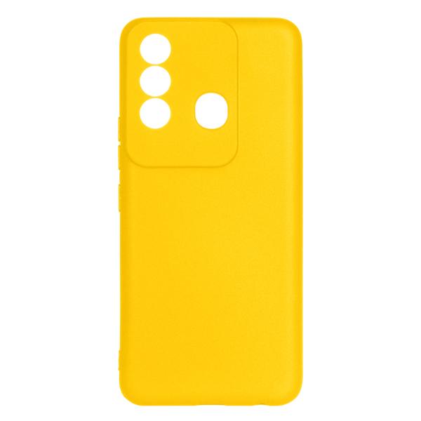 фото Чехол для itel vision 3 plus yellow (itcase-07) df