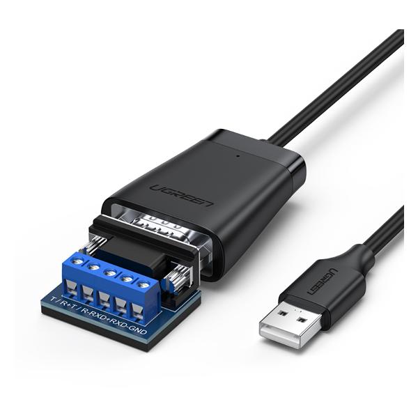 фото Кабель cm253 usb 2.0 to 422/485 black ugreen