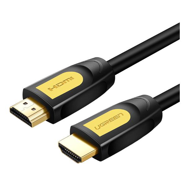 фото Кабель hdmi-hdmi 4k, 1 м, желтый/черный (10115) ugreen