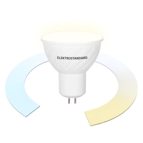 фото Умная светодиодная лампа g5.3 led 5w 3300к-6500к cct + dim (blg5316) elektrostandard