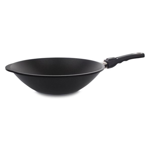 фото Сковорода-вок frying pans titan, съемная ручка, 3 л, 32 см (i-1132s) amt gastroguss