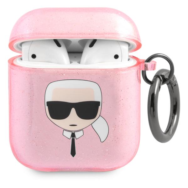 фото Чехол для airpods 1/2, розовый (kla2ukhgp) karl-lagerfeld