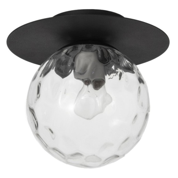 фото Светильник потолочный "шар", 1х40 вт, е27, черный bayerlux