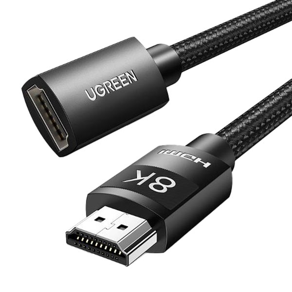 фото Кабель hd151, hdmi extension cable 2m black (40450) ugreen