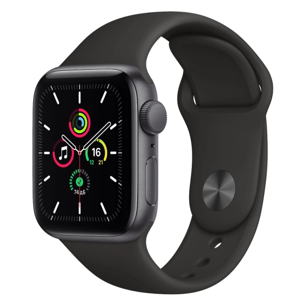 фото Смарт-часы watch se 40mm space gray (mkq13) apple