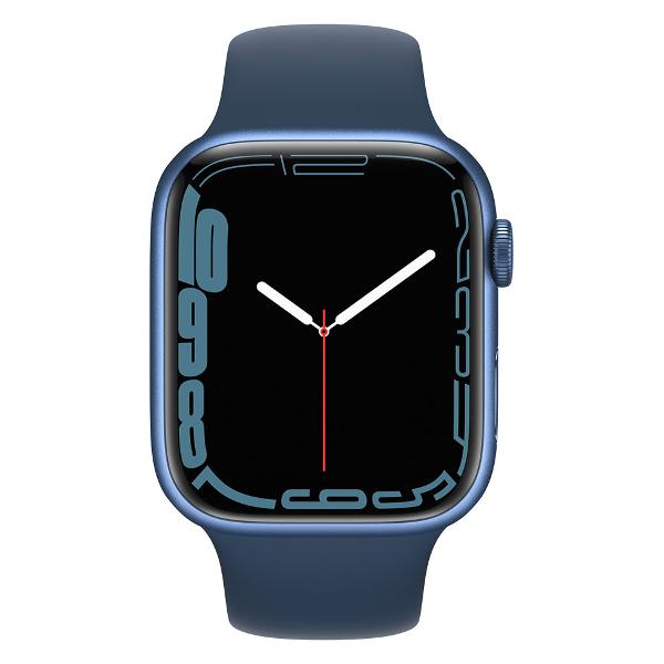 фото Смарт-часы watch series 7 45mm blue pool (mkn83) apple