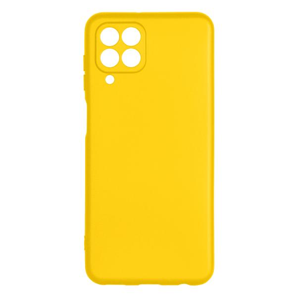 фото Чехол для samsung galaxy m33 yellow (scase-143) df